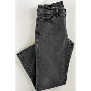 Lucky Brand 363 Vintage Straight Jeans Mens Actual Sz 31x29 Black Denim Stretch